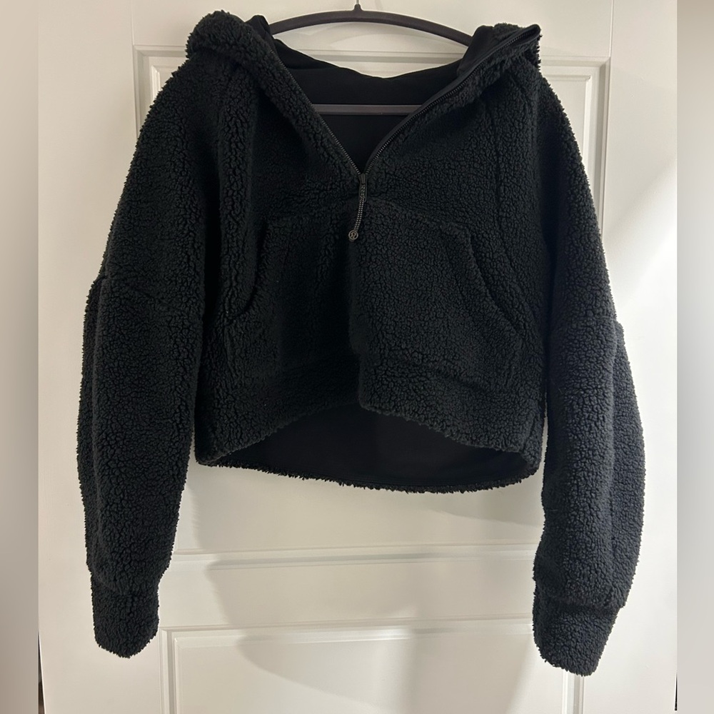 lululemon athletica Black Sherpa Jacket